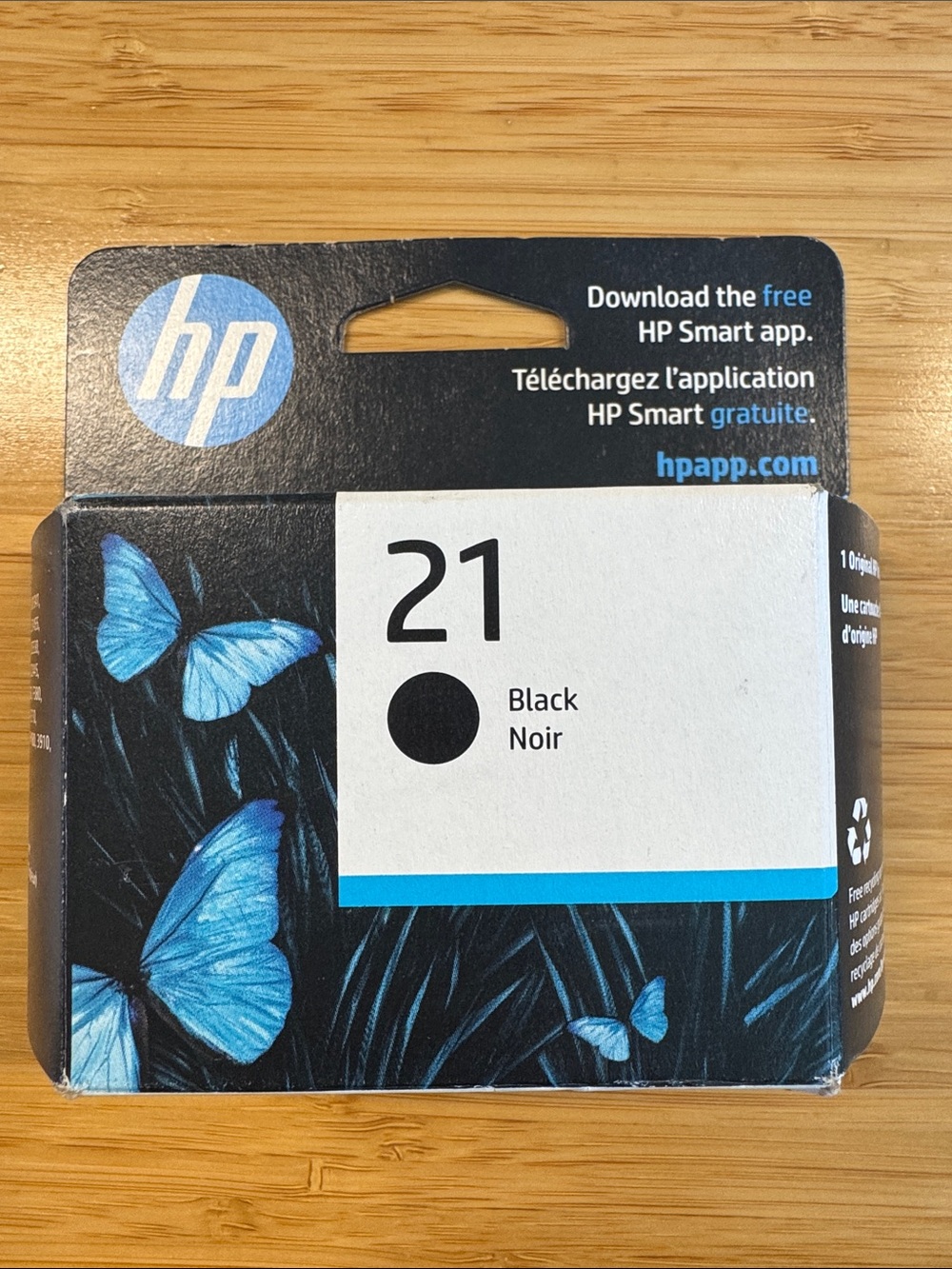 HP 21 black ink